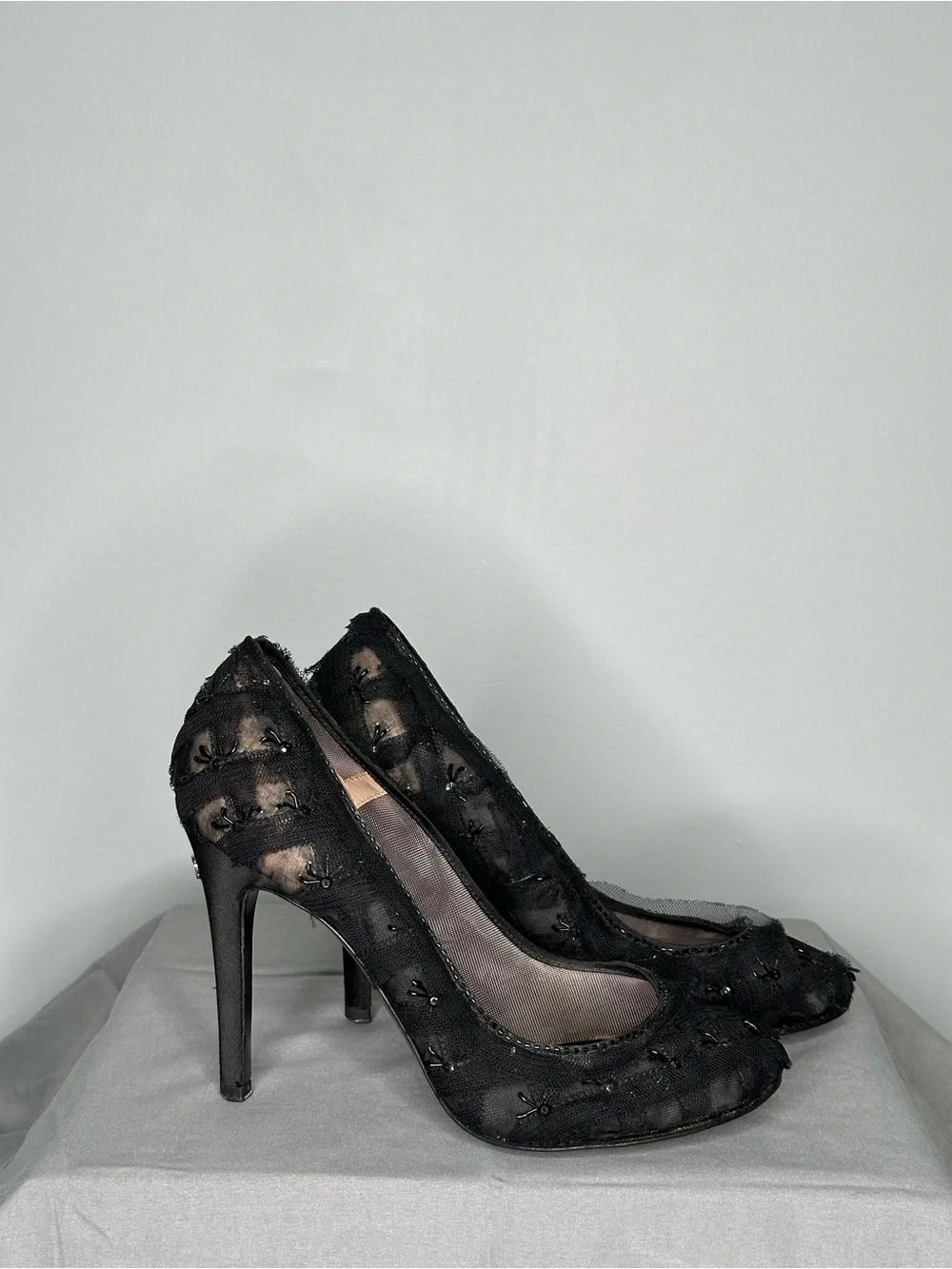 CHANEL peep toe